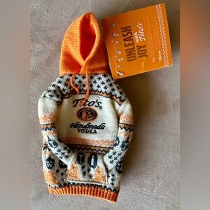 NWT Tito’s Bottle Sweater. Giftable. Handmade Vodka for Dog People. Adorable!